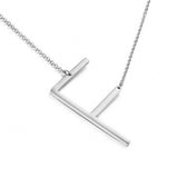 New Minimalist A-Z Letter Name Initial Necklaces For Women Big Letter Pendant Necklace - Tania's Online Closet, LLC
