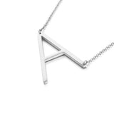 New Minimalist A-Z Letter Name Initial Necklaces For Women Big Letter Pendant Necklace - Tania's Online Closet, LLC