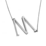 New Minimalist A-Z Letter Name Initial Necklaces For Women Big Letter Pendant Necklace - Tania's Online Closet, LLC