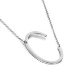 New Minimalist A-Z Letter Name Initial Necklaces For Women Big Letter Pendant Necklace - Tania's Online Closet, LLC