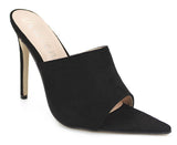 Pointed Toe Color Slip on Sandals - High Heel Sandals - Tania's Online Closet, LLC