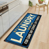 Non-Slip Floor Mat Laundry Room Mat Carpet Laundry Room Decor - Tania's Online Closet, LLC