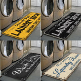 Non-Slip Floor Mat Laundry Room Mat Carpet Laundry Room Decor - Tania's Online Closet, LLC