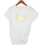 Bachelorette Party Wedding Team Bride Bride Squad  T-shirts - Tania's Online Closet, LLC
