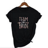 Bachelorette Party Wedding Team Bride Bride Squad  T-shirts - Tania's Online Closet, LLC