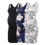 Pack of 3pcs Maternity Women Pregnancy Dresses - Tania's Online Closet, LLC