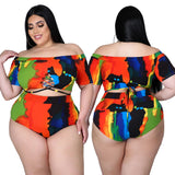 Plus Size Swimming Suit - Tania's Online Closet, LLC