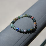 Evil Eye Beads Stone Bracelet For Men Fashion Jewelry- Buddha Health Balance Yoga Reiki - Tania's Online Closet, LLC