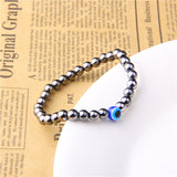 Evil Eye Beads Stone Bracelet For Men Fashion Jewelry- Buddha Health Balance Yoga Reiki - Tania's Online Closet, LLC