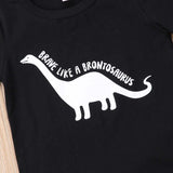 Boy Set 6M-5Y Dinosaur Kid  T-shirt & Pants  Outfit - Tania's Online Closet, LLC