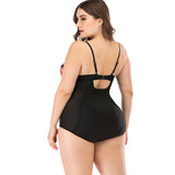 Push Up One Piece Swimsuit Large Plus Sizes Floral Swimwear Women - Tania's Online Closet, LLC