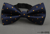 Men's Bow Tie Gold Paisley Bow tie - Tania's Online Closet, LLC