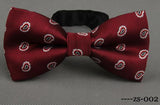 Men's Bow Tie Gold Paisley Bow tie - Tania's Online Closet, LLC