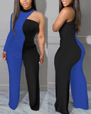 Women's Jumpsuit Fashion Print Pants Sexy Off Shoulder Elegant Jumpsuit