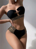 Bandage Bikinis 2023 Women Push Up Swimsuit