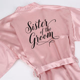 Women's Bridal Party Satin Robe - Tania's Online Closet, LLC