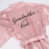 Women's Bridal Party Satin Robe - Tania's Online Closet, LLC