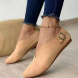 Woman flats Female Fashion Sweet Loafers Casual Shoes Slip On - Tania's Online Closet, LLC