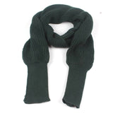 SupSindy European style Winter women long scarf with sleeves wool knitted scarves -Shawl High quality - Tania's Online Closet, LLC