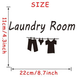 Door Decal Vinyl Wall Stickers For Bathroom ,Laundry room,ect - Tania's Online Closet, LLC