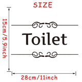 Door Decal Vinyl Wall Stickers For Bathroom ,Laundry room,ect - Tania's Online Closet, LLC