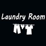 Door Decal Vinyl Wall Stickers For Bathroom ,Laundry room,ect - Tania's Online Closet, LLC