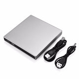 USB External DVD-RW CD-RW ROM DVD CD Player Drive Writer Rewriter Burner Portable For Windows 7/8 Laptop Computer - Tania's Online Closet, LLC