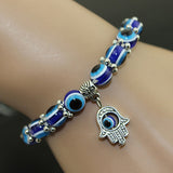 Unisex handmade Hamsa Fatima Evil Eye Beads - Tania's Online Closet, LLC