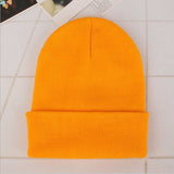 Custom Logo Embroidery skullies hat Solid Color Unisex-Adult - Tania's Online Closet, LLC
