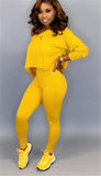 Women 2 Pieces Outfits Set Tracksuit Long Sleeve Off Shoulder  Waist Pants Sets - Tania's Online Closet, LLC
