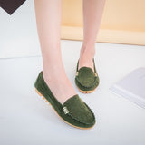 Women Flats- Loafers- Candy Color Slip on Comfortable shoes - Tania's Online Closet, LLC