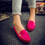 Women Flats- Loafers- Candy Color Slip on Comfortable shoes - Tania's Online Closet, LLC