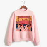 Women Vogue Princess Hoodie Dark Princess Sweatshirt - Tania's Online Closet, LLC