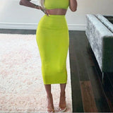 Womens Midi Pencil Skirt -Ladies - Tube Skirt Bodycon style - Tania's Online Closet, LLC