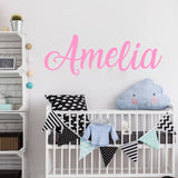 Name Wall Decal, Personalized  Wall Sticker, Boys  Girls  Decal, Nursery Decor, Vinyl Wall Decal - Tania's Online Closet, LLC