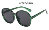 luxury round 2020 sunglasses woman Oversized female glasses gradient fashion - Tania's Online Closet, LLC