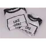 Interesting Pattern t shirt For Father Son Matching Clothe Dad kid mini Me Little Big Man Summer Tops Family Matching Outfits - Tania's Online Closet, LLC