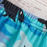 Cartoon Shark Toddler Kids Summer Tops+Shorts Outfits - Tania's Online Closet, LLC