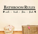 bathroom wall decal home decor - Tania's Online Closet, LLC