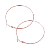 3 Pair Thin Round Hoops - Tania's Online Closet, LLC