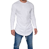 Men Slim Fit Long Sleeve Muscle Tee T-shirt Casual - Tania's Online Closet, LLC