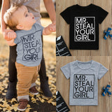 Toddler Boy T-shirt Cotton Short Sleeve - Tania's Online Closet, LLC