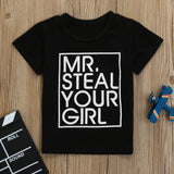 Toddler Boy T-shirt Cotton Short Sleeve - Tania's Online Closet, LLC