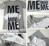 Interesting Pattern t shirt For Father Son Matching Clothe Dad kid mini Me Little Big Man Summer Tops Family Matching Outfits - Tania's Online Closet, LLC