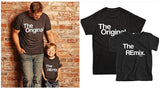 Interesting Pattern t shirt For Father Son Matching Clothe Dad kid mini Me Little Big Man Summer Tops Family Matching Outfits - Tania's Online Closet, LLC