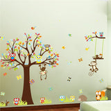 Wall Decal Cute Animals Nursery Wall Home Decor - Tania's Online Closet, LLC