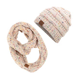 ponytail beanies & scarf set - Tania's Online Closet, LLC