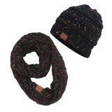 ponytail beanies & scarf set - Tania's Online Closet, LLC