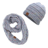 ponytail beanies & scarf set - Tania's Online Closet, LLC