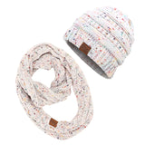 ponytail beanies & scarf set - Tania's Online Closet, LLC